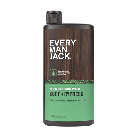 Every Man Jack, Body Wash Surf Plus Cypress, 16.9 Oz