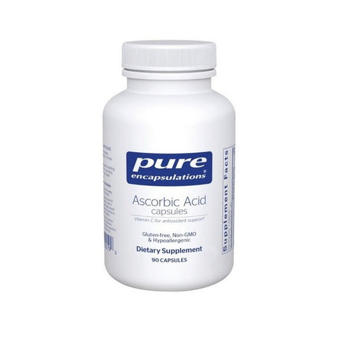 Ascorbic Acid Caps 90 Count by Pure Encapsulations