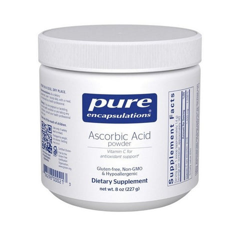 Ascorbic Acid Powder 227 Grams by Pure Encapsulations