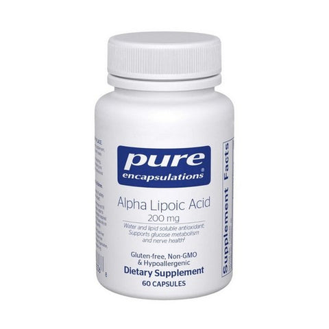 Alpha Lipoic Acid  60 Caps by Pure Encapsulations