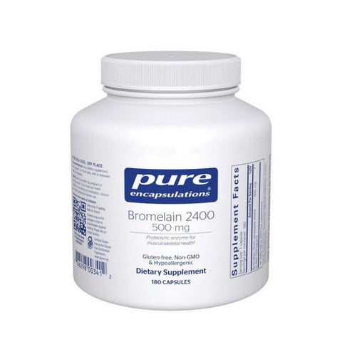 Bromelain 2400  180 Caps by Pure Encapsulations