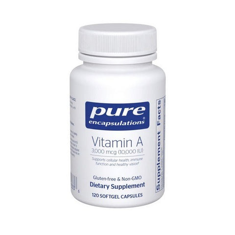 Vitamin A 120 Caps by Pure Encapsulations