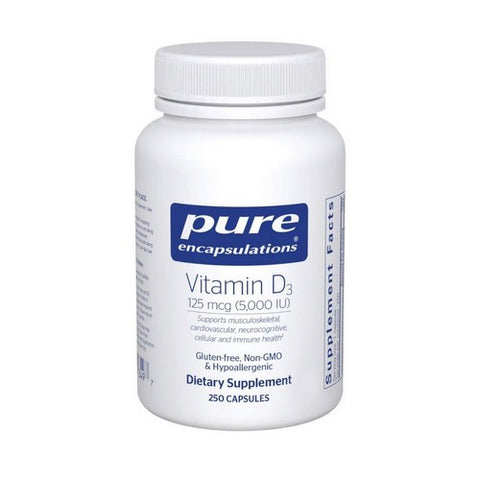 Vitamin D3 250 Caps by Pure Encapsulations