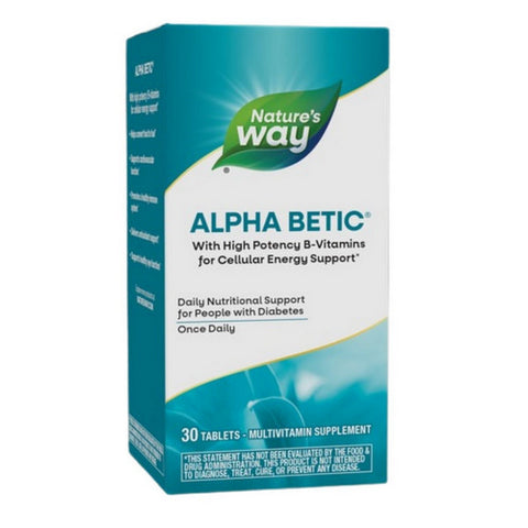 Nature's Way, Alpha Betic Multivitamin, 30 Tabs