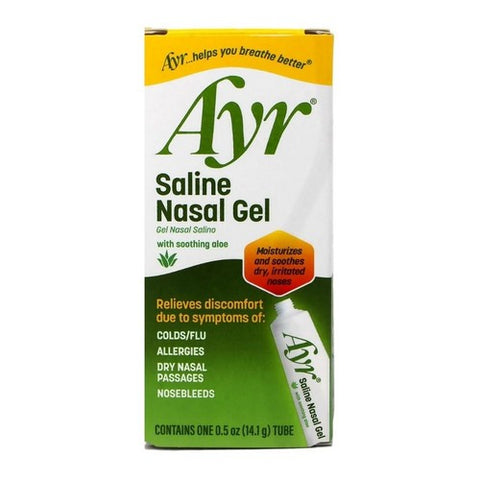 Saline Nasal Gel With Soothing Aloe 0.5 Oz by Ayr