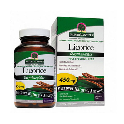 Nature's Answer, Licorice Root, 90 Caps