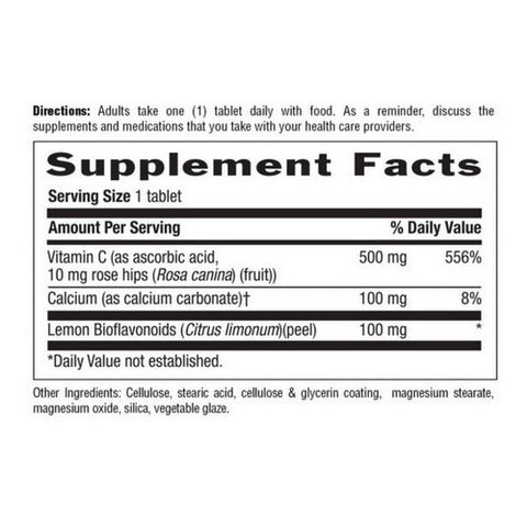 Country Life, Buffered Vitamin C with Bioflavonoids, 500 MG, 250 Tabs