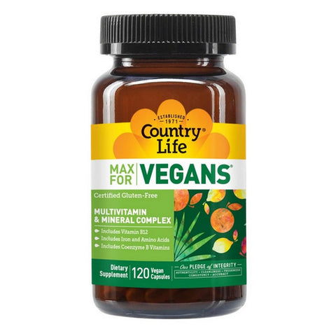 Country Life, Vegetarian Support, 120 Tabs