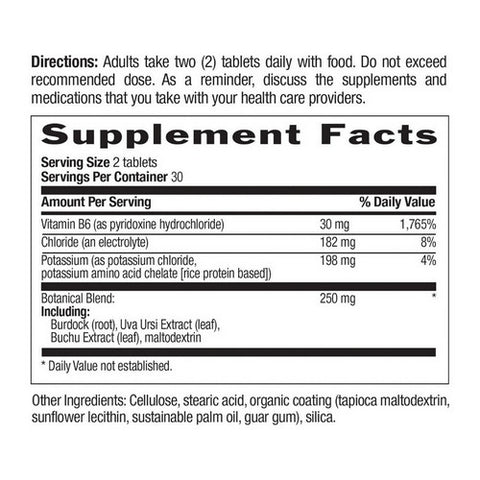 Country Life, Water Factors (Formerly Known As Diuretic Factors), 60 Tabs