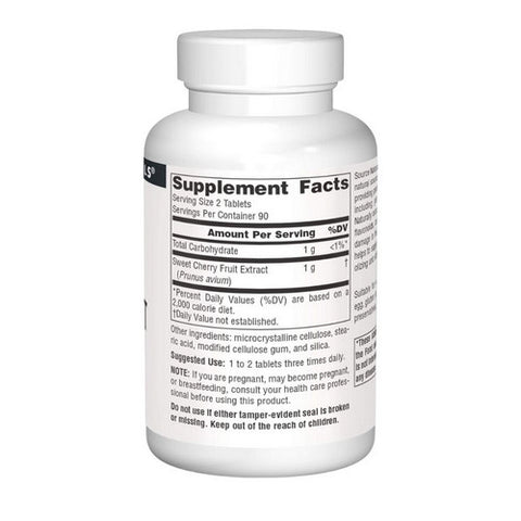 Source Naturals, Cherry Fruit Extract, 500 mg, 180 Tabs