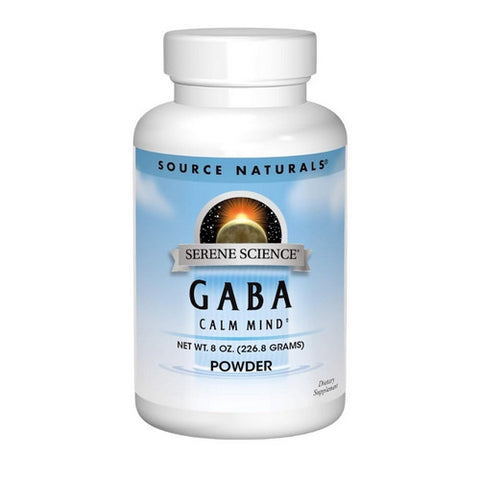 Source Naturals, Gaba, Powder 8 oz