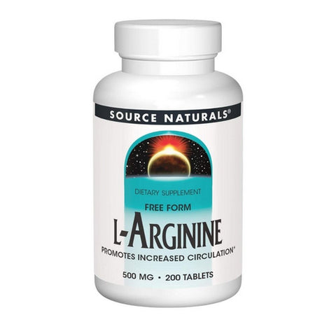 Source Naturals, L-Arginine, 200 Tabs