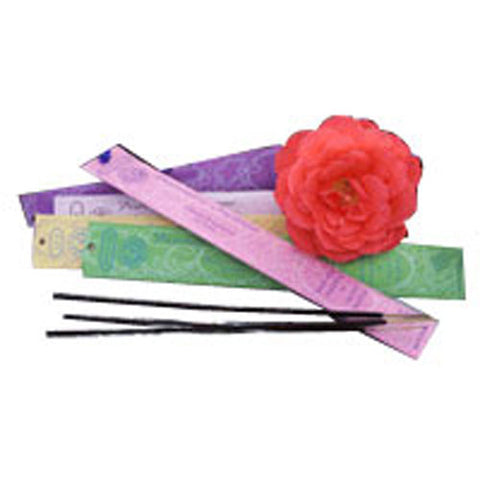 Auromere, Aromatherapy Incense, Rose 10 gm 12 pack