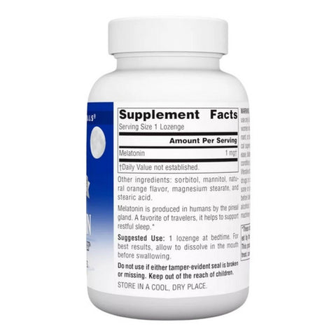 Source Naturals, Sleep Science Melatonin Orange, 1 mg, Sublingual Orange 300 Tabs