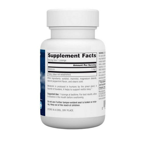 Source Naturals, Melatonin Peppermint, 2.5 mg, Sublingual Peppermint 100 Tabs