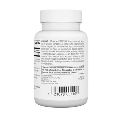 Source Naturals, Melatonin, 2.5 mg, Sublingual Peppermint 200 Tabs