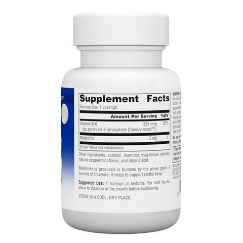Source Naturals, Melatonin Peppermint, 2.5 mg, Sublingual Peppermint 100 Tabs