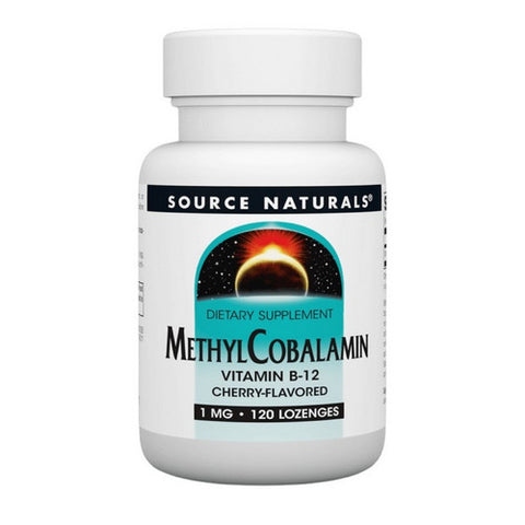 Source Naturals, MethylCobalamin, 1 mg, 120 Tabs