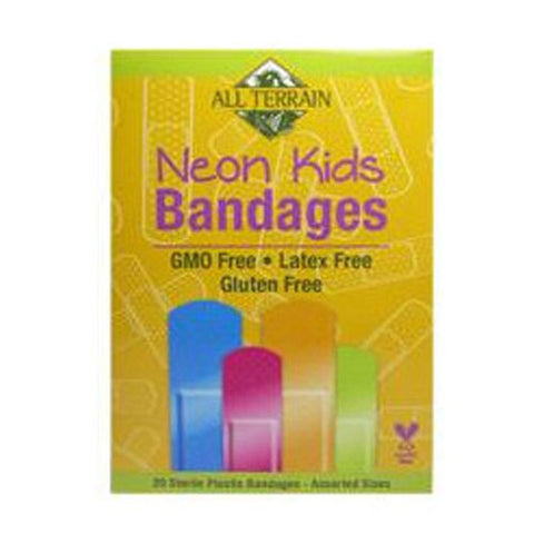 All Terrain, Neon Kids Bandages, 20 Pieces