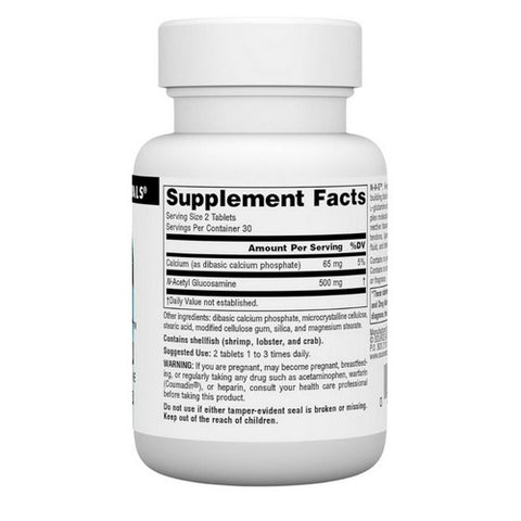 Source Naturals, N-A-G, 250 mg, 60 Tabs