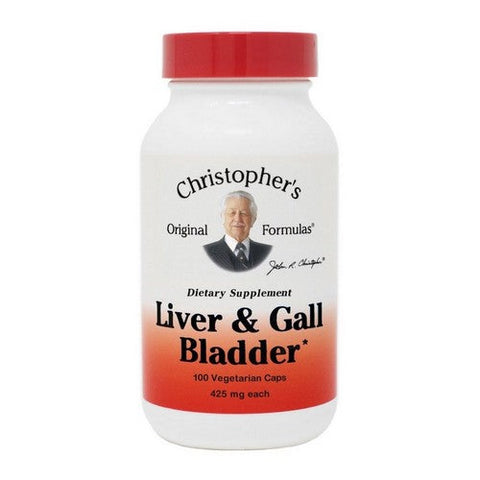 Dr. Christophers Formulas, Liver And Gall Bladder, 425 Mg, 100 Vegicaps