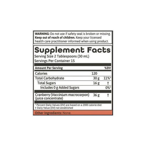 Dynamic Health Laboratories, Cranberry Concentrate, 16OZ