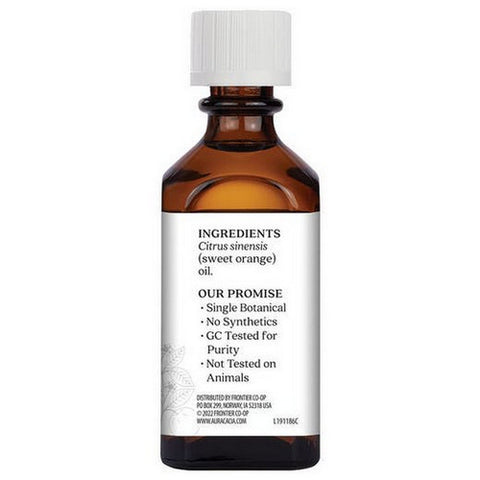 Aura Cacia, Essential Oil Orange Sweet, (citrus sinensis) 2OZ