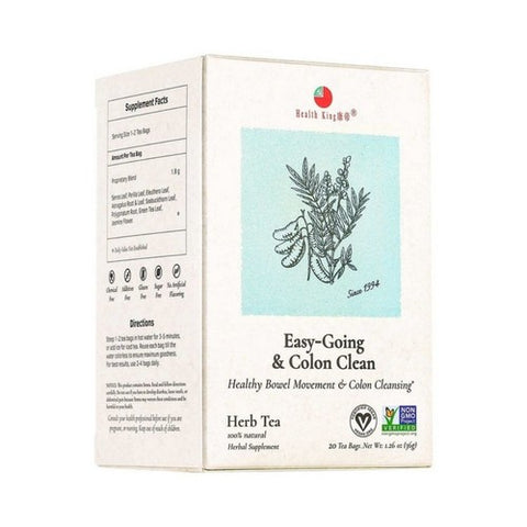 Health King, Easy Going Colon Clean Herb Tea, 20bg