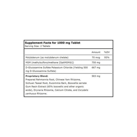 Planetary Herbals, Glucosamine MSM Herbal, 90 Tabs