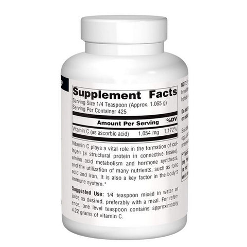 Source Naturals, Ascorbic Acid Crystals, 16 Oz