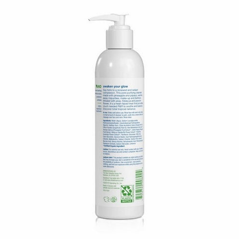 Alba Botanica, Hawaiian Pineapple Enzyme Facial Cleanser, 8 oz