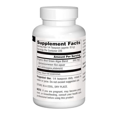 Source Naturals, Blue-Green Algae, Powder 4 Oz