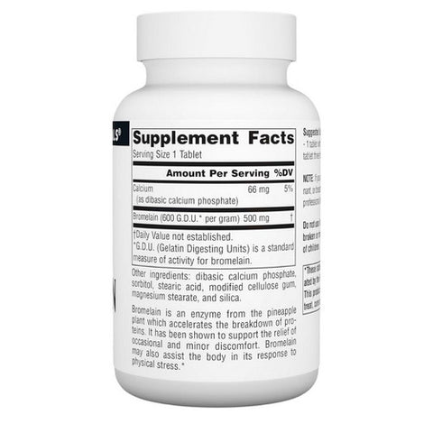 Source Naturals, Bromelain, 500 mg, 120 Tabs