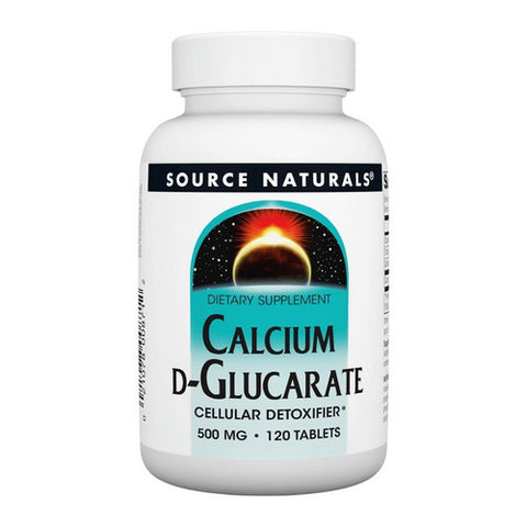 Source Naturals, Calcium D-Glucarate, 500 mg, 120 Tabs