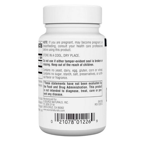 Source Naturals, Coenzyme Q10, 100 mg, 60 Softgel