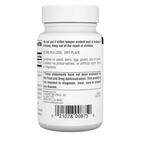 Source Naturals, Coenzyme Q10, 100 mg, 60 Caps
