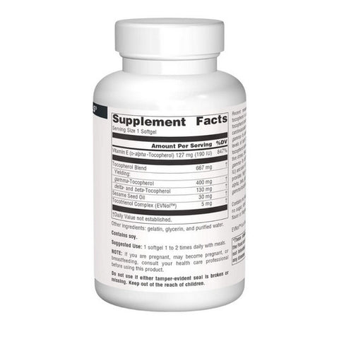 Source Naturals, Gamma E 400 Complex, 120 Softgels