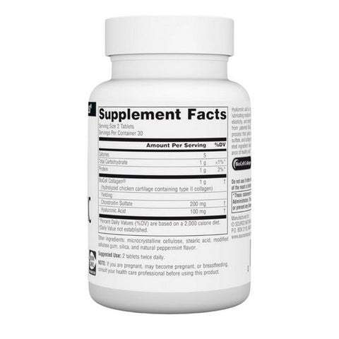 Source Naturals, Hyaluronic Acid, 50 mg, 60 Tabs