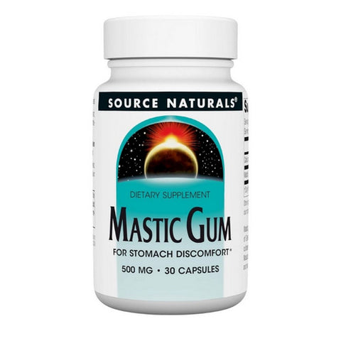 Source Naturals, Mastic Gum Extract, 500 mg, 30 Caps