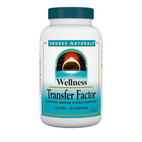 Source Naturals, Wellness Transfer Factor, 125 mg, 30 Caps