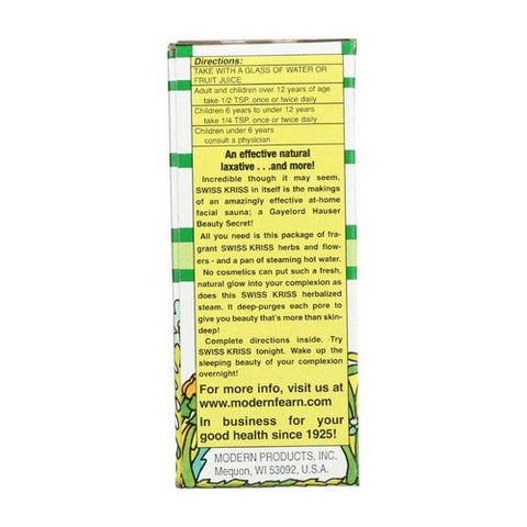 Modern Sports Nutrition, Herbal Laxative Fake Form, Flake Box, 1.5 Oz