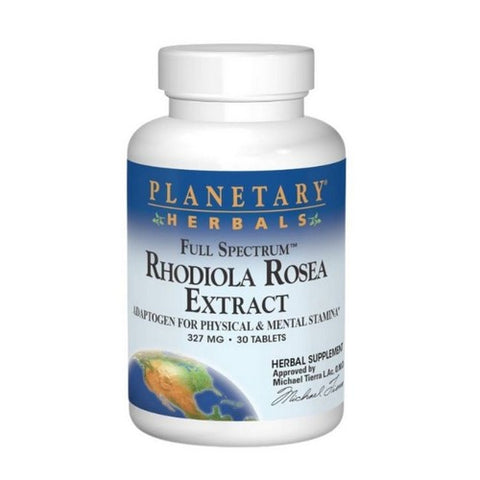 Planetary Herbals, Full Spectrum Rhodiola Rosea Extract, 30 Tabs