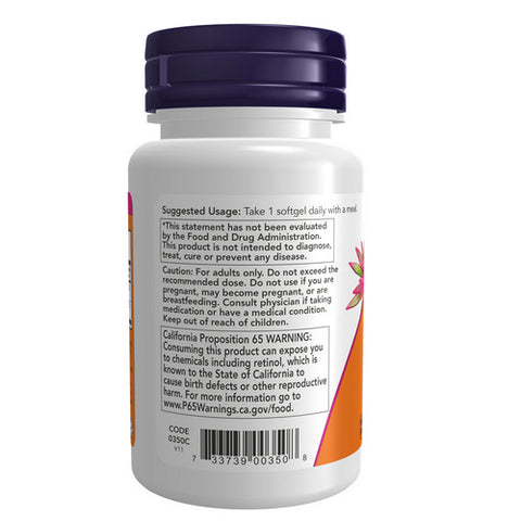 Now Foods, Vitamin A & D, 10000/400, 100 Sgels