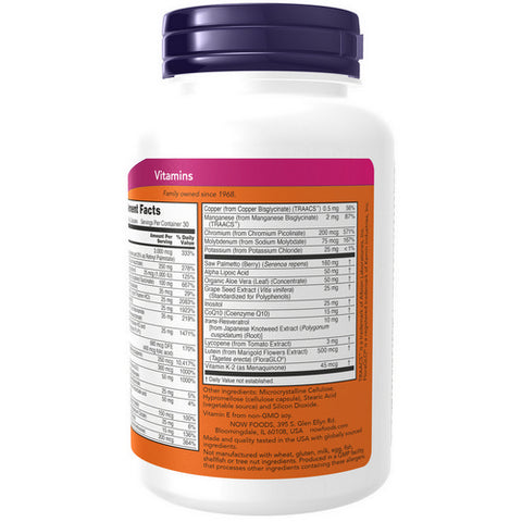 Now Foods, ADAM Men's Multiple Vitamin, Superior 90 Vcaps