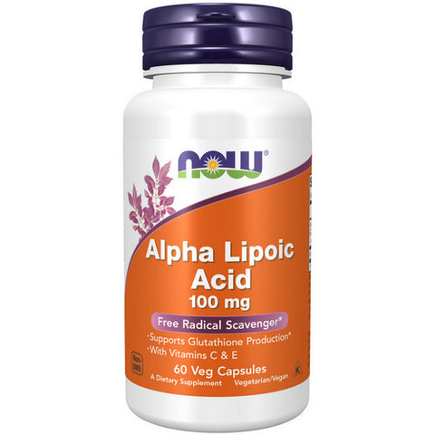 Now Foods, Alpha Lipoic Acid, 100 mg, 60 Vcap