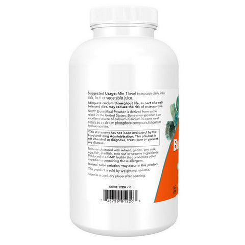 Now Foods, Bone Meal Powder, 16 OZ