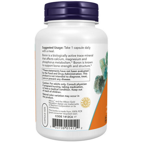 Now Foods, Boron, 3 mg, 250 Caps