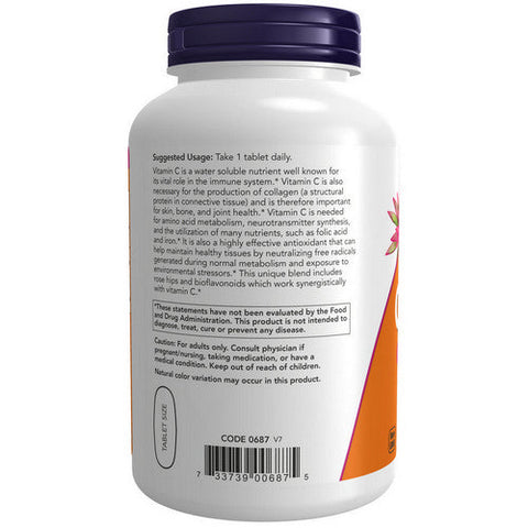 Now Foods, Vitamin C-1000, 250 Tabs Now Foods