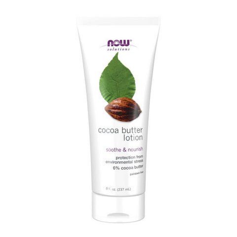 Now Foods, Cocoa Butter Lotion, 8 oz.