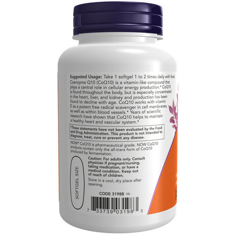 Now Foods, CoQ10, 400 mg, 60 Softgels